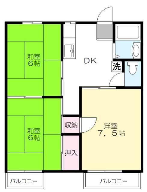 フォーブルスズキの間取り