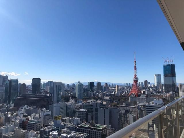 【港区浜松町のマンションの眺望】