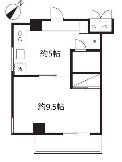 アルカサール鶴見中央の間取り