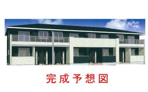 【(仮称)山田町下谷上ルタンアパートの建物外観】