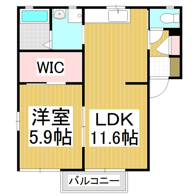 ポポラーレ　Ｃ棟の間取り