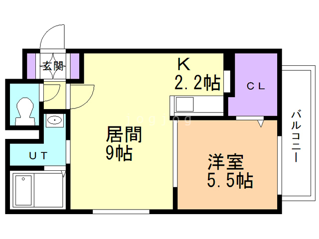 ヴィヴァーチェN1の間取り