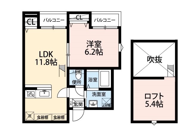 ログリアの間取り