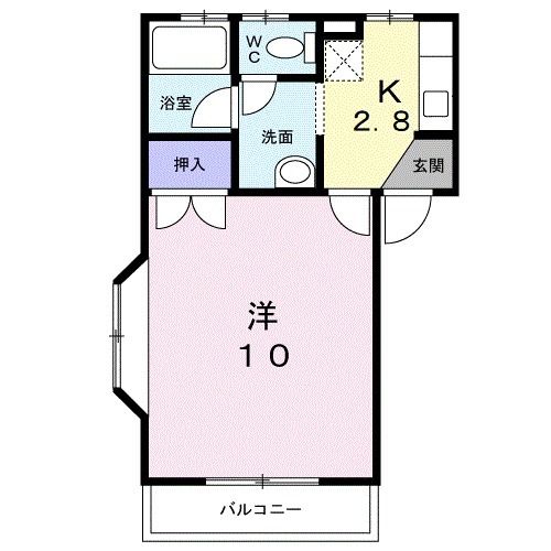 グリスター９５の間取り