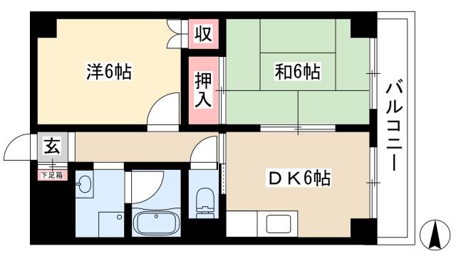 ハウスアベニューの間取り