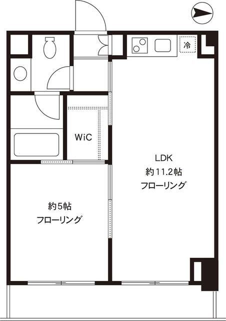 四谷デュープレックスD-Rの間取り