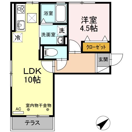 アルカンシェルの間取り