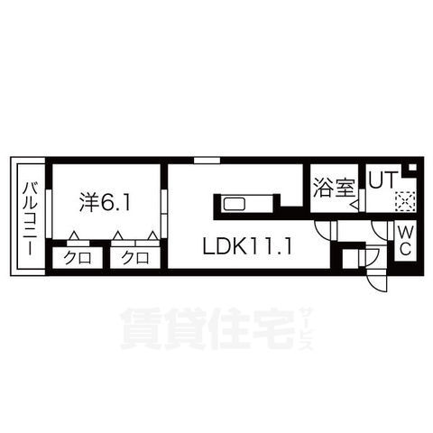 仮）南区吉祥院井ノ口町新築ハイツの間取り