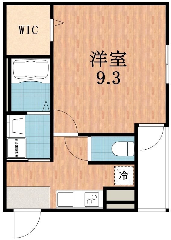 フジパレス今川公園III番館の間取り