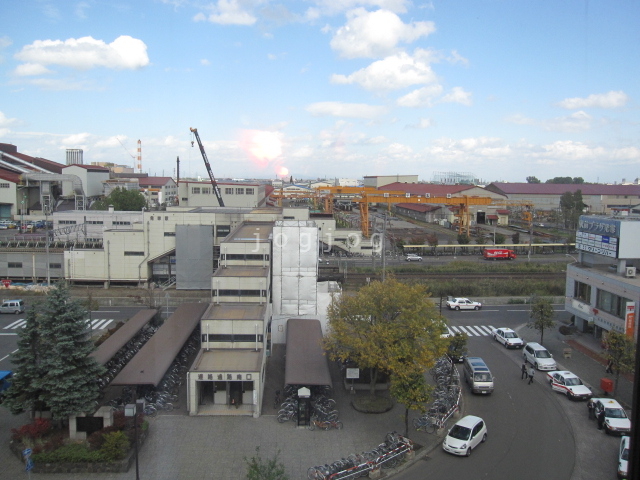 【札幌市西区発寒九条のマンションの眺望】