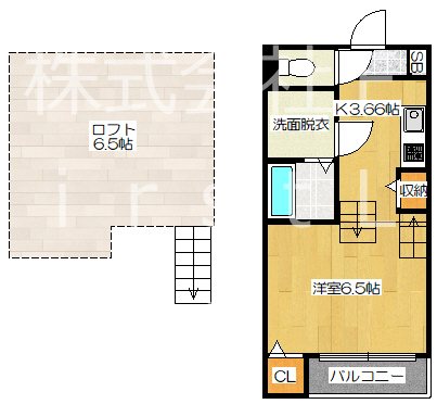 ハーモニーテラス大宅辻脇町の間取り