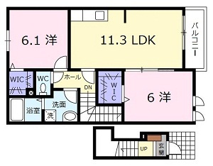 ブルーゼファーの間取り