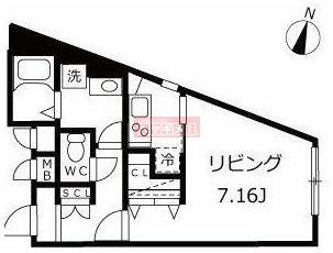 ブランシェ新中野の間取り