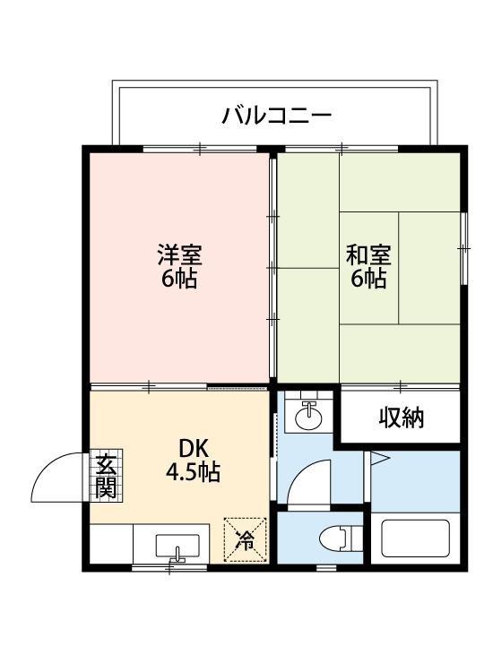 グレーシア東郷の間取り