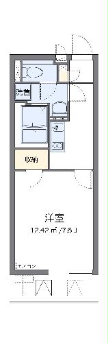 クレイノやまぼうしの間取り