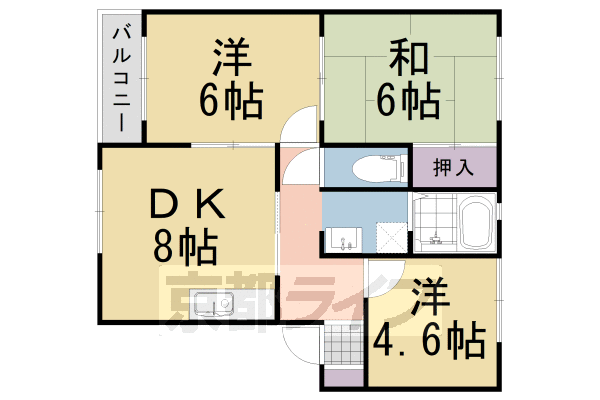 ディアス備長館の間取り