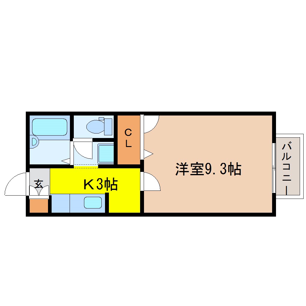 プレジオＯＨIIIの間取り