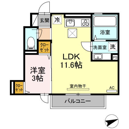 サン・クレールの間取り