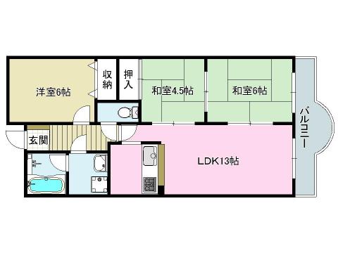 　間取り