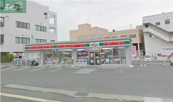 コンビニ　サンクス岡山岡南町店（コンビニ）まで218m