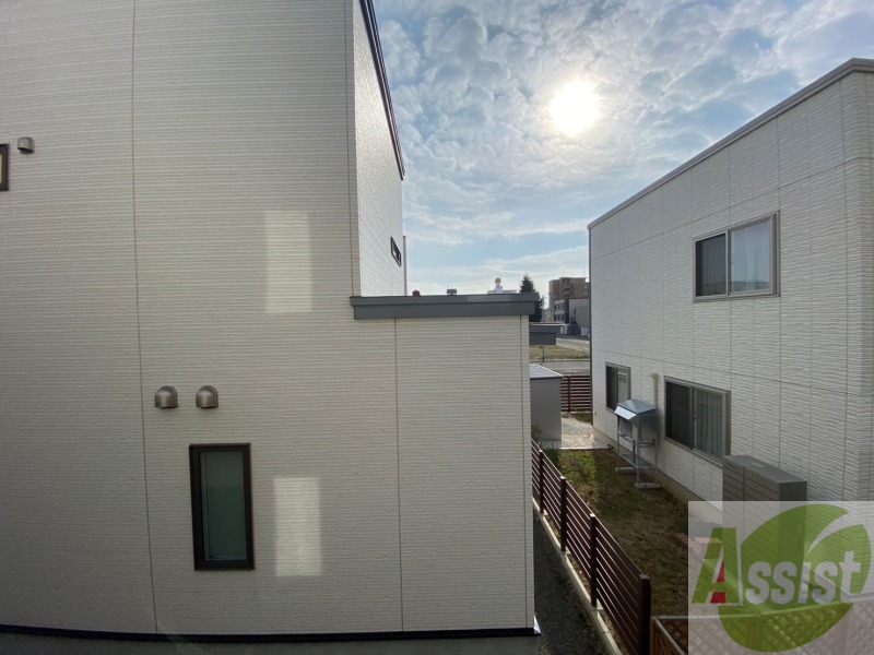 眺望　眺望です。建物はありますが風通しは良さそうです。