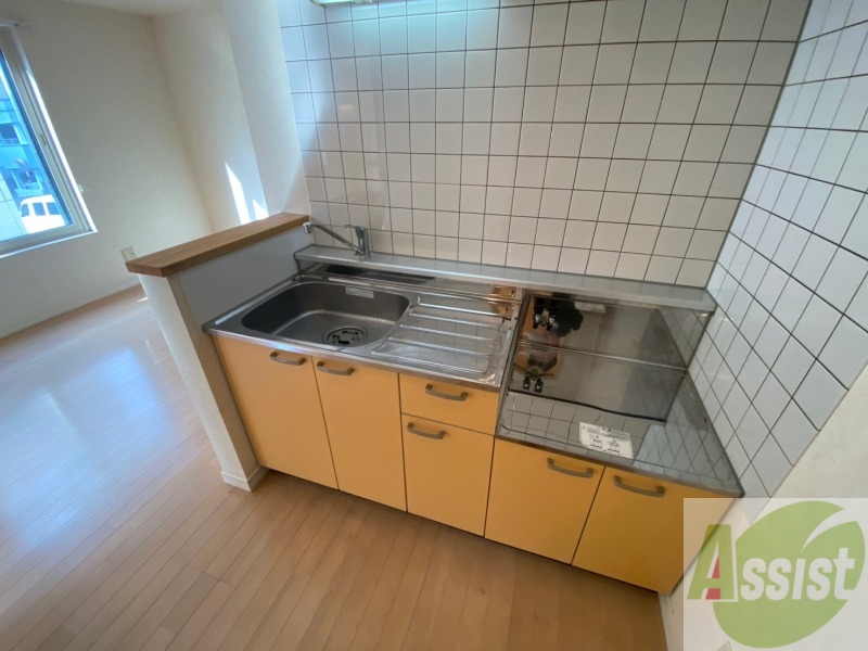 キッチン　キッチンはスペースも広々していて使いやすそうですよ！