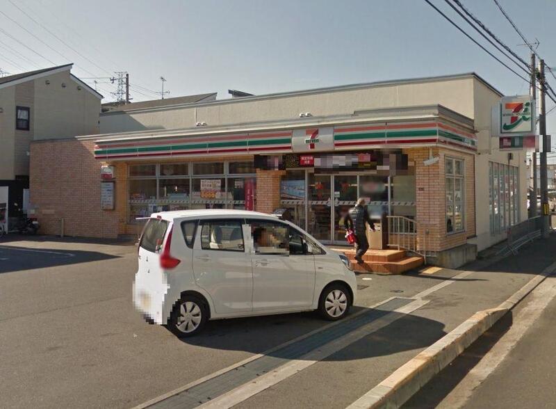 コンビニ　セブンイレブン高槻下田部町2丁目店（コンビニ）まで206m