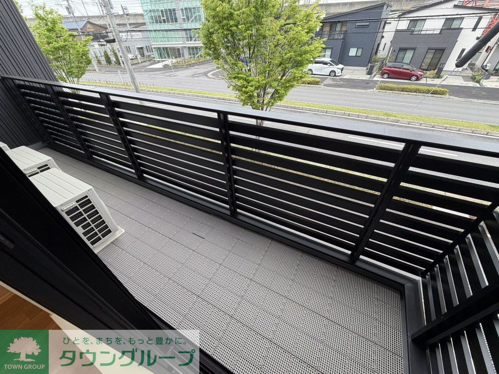 バルコニー　庭