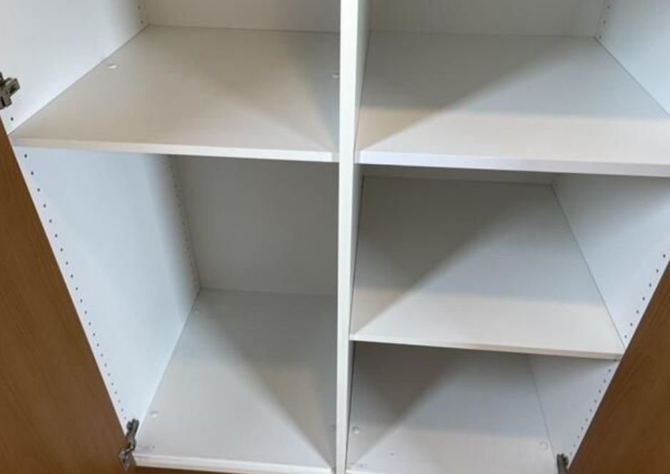 洗面設備　脱衣スペースもあります