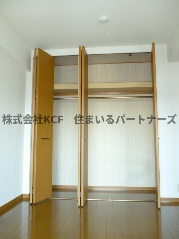 収納　十分な収納スペースがあります
