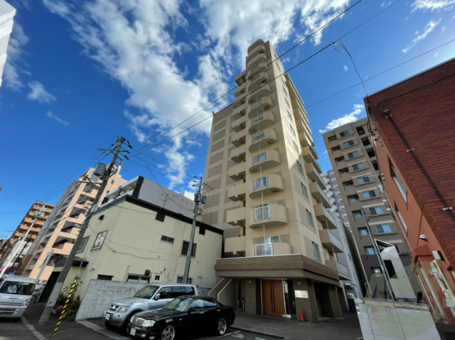 建物外観　札幌市中央区南２条西「パルクアレース・ダハイム」