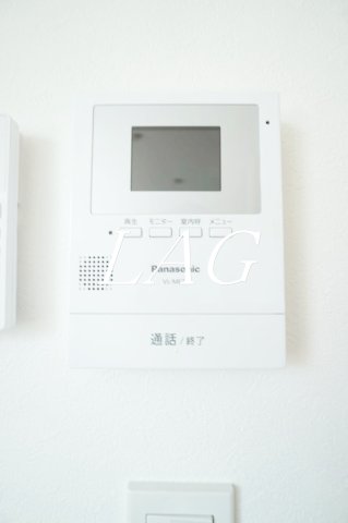 セキュリティ　モニター付きインターフォンです。