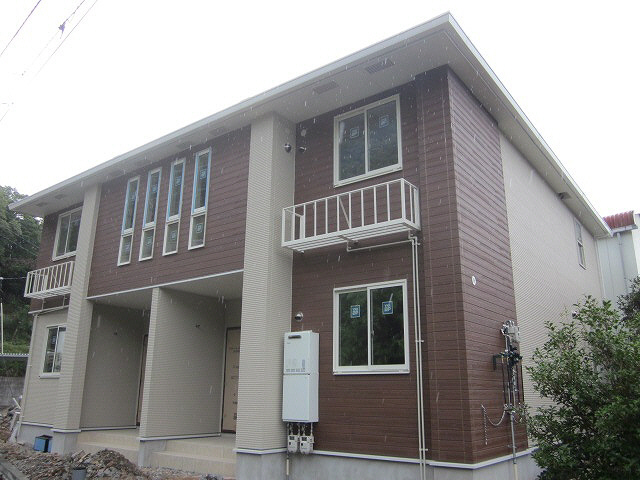 建物外観　建築中