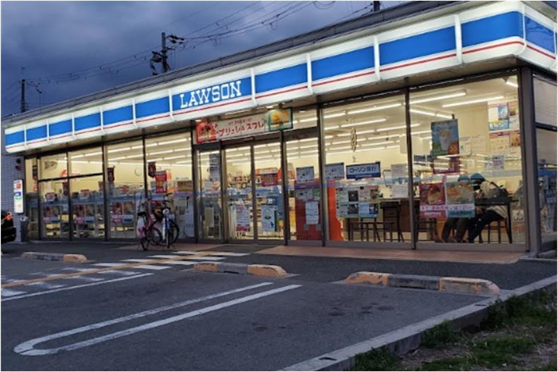 コンビニ　ローソン 八尾福万寺一丁目店（コンビニ）まで118m