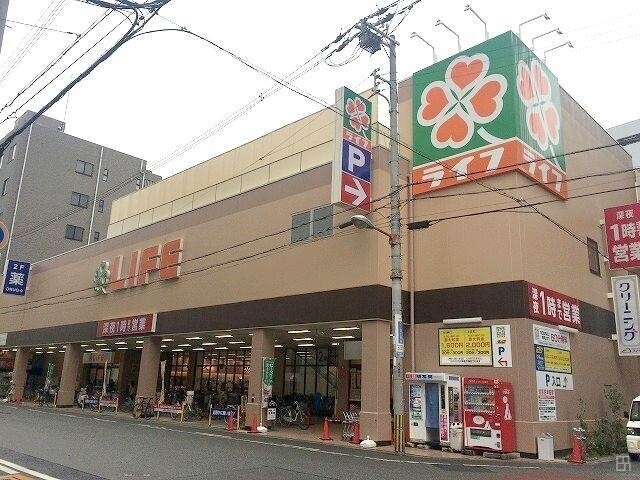 スーパー　ライフ西大橋店（スーパー）まで531m