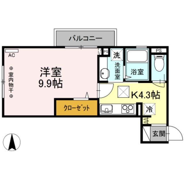 セントバーバラ国立の間取り写真