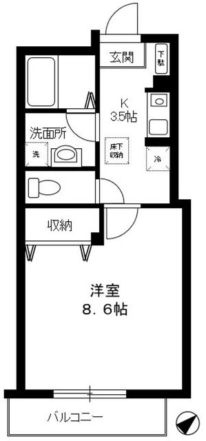 エミネンス多摩川の間取り写真