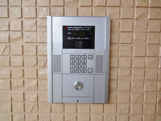 セキュリティ　オートロック付きマンションなのでひとり暮らしでも安心です。