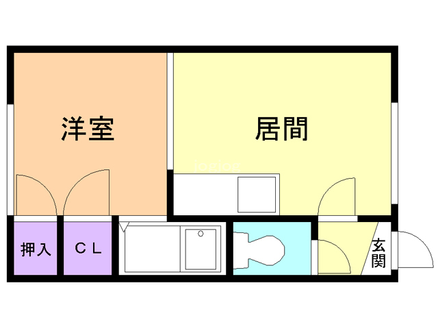 メゾン北進の間取り