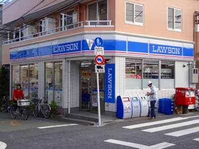 コンビニ　ローソン新宿中井店（コンビニ）まで46m