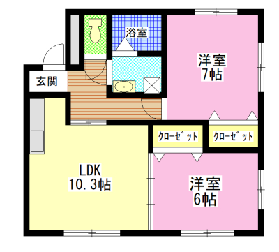 エスコート大安寺_間取り_0