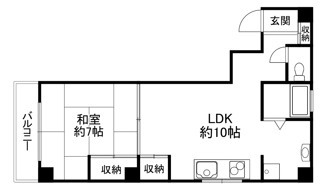 藤井ビルの間取り