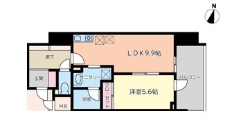 ラ・フォンテ立町の間取り