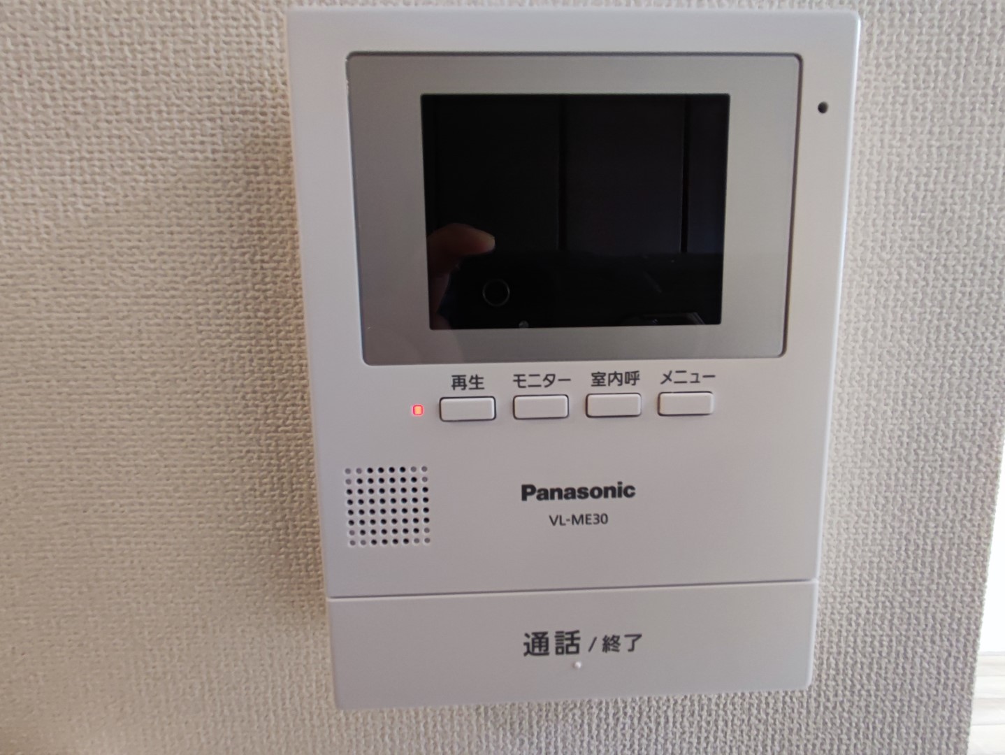セキュリティ　他室参考写真　モニター付きインターホン
