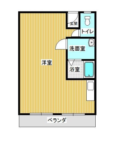 愛知県名古屋市昭和区南分町４（マンション）の賃貸物件の間取り