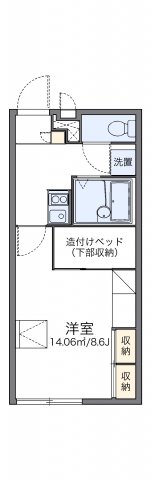 レオパレスＴＷの間取り