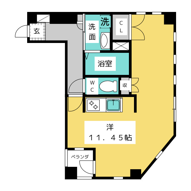 ＣＯＮＦＯＲＴ瑞穂の間取り