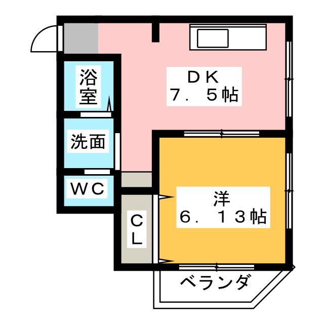 ダイコーマンションの間取り