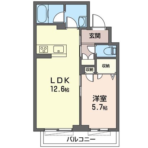 ウェスタリア桜華の間取り