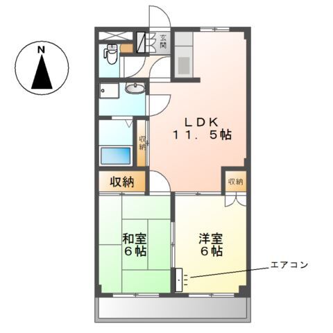 サンフィット渋谷の間取り